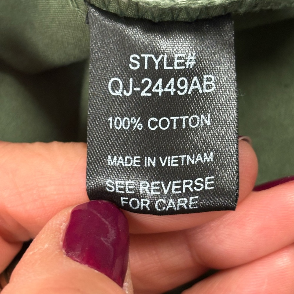 Zenana Outfitters Olive Utility Jacket - Picture 7 of 10